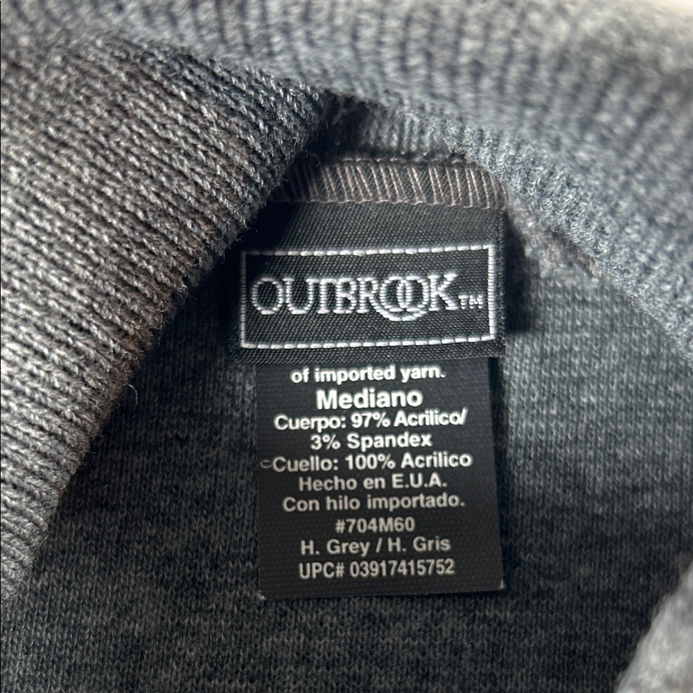 Outbrook Grey Vintage Sleeveless Turtleneck Dickey Top - Women’s Medium - Picture 4 of 8